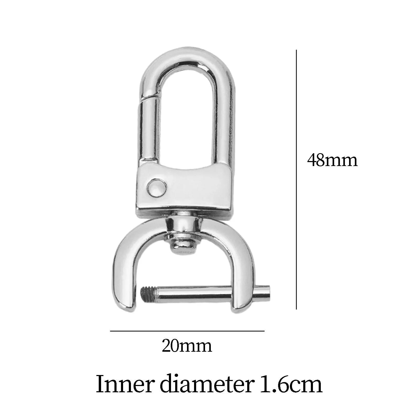 Lobster Clasp Metal Swivel Snap Hooks Purse Strap Replacement Accessory