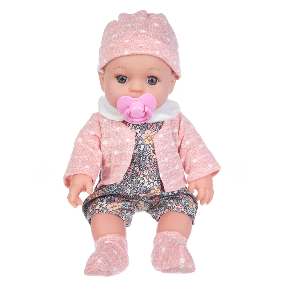 Reborn ベビードール 12インチ ホワイトスキン フルシリコンボディ 本物そっくり 新生児人形 誕生日プレゼント 3歳以上 | Gileutay 12インチ フルシリコン リボーン ベビードール