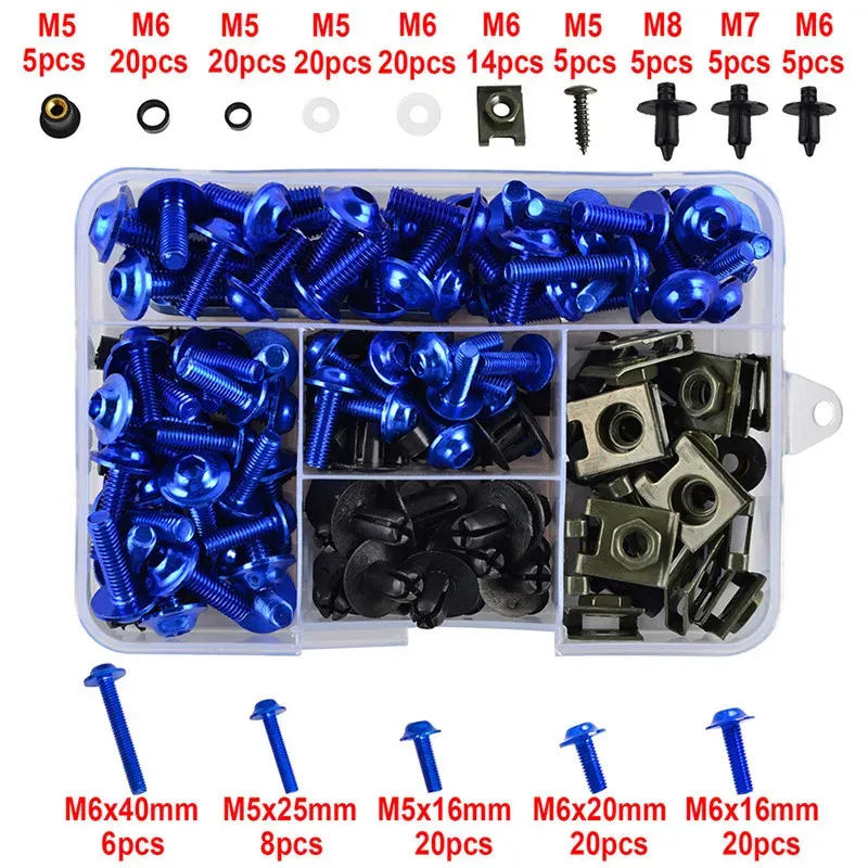 Farng Bolt Bodywork Screws Kt Ft Kawasak Nnja ZX6R ZX-7R ZX9R