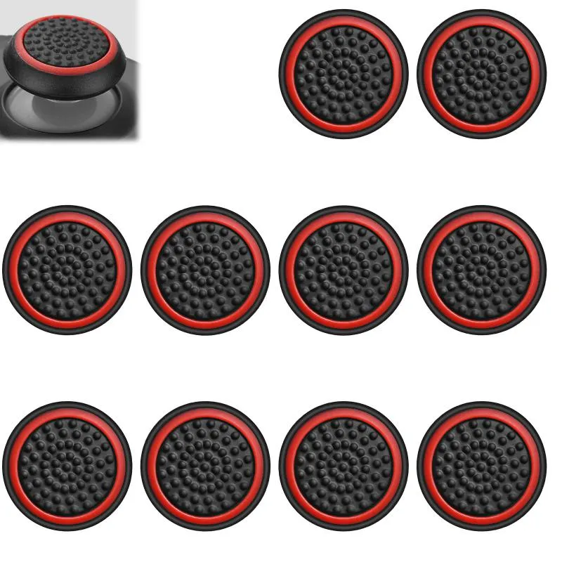 10-Pack Controller Thumbstick Caps - Colorful Grips For PS3/PS4/PS5 Gaming