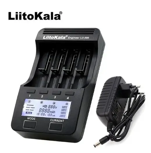 Battery Charger With Screen LiitoKala Lii 500 Lii 600 Lii S8
