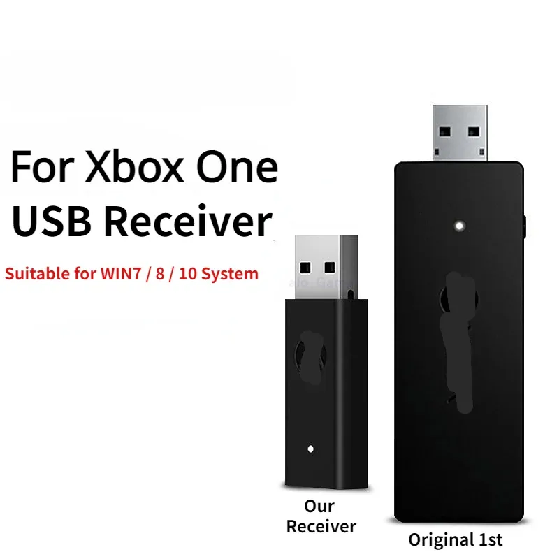 Adattatore USB Ricevitore per Xbox One Controller di 2a generazione Adattatore wireless per PC per l'adattatore di controller wireless per Windows7/8/10 Laptop