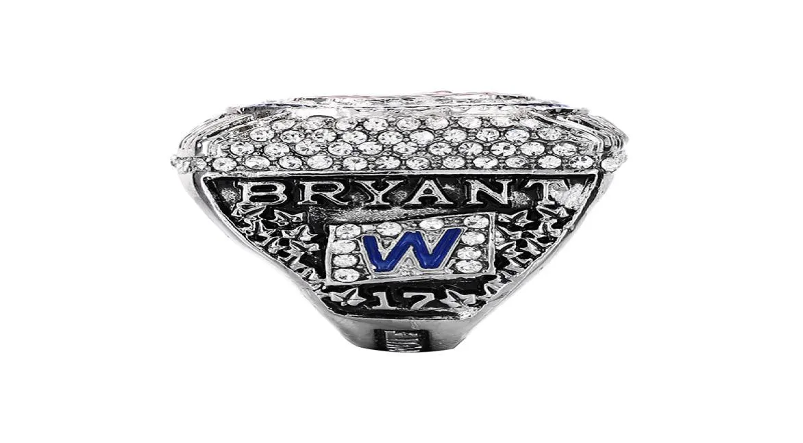 Ny ankomst Bryant 2016 Cubs World Baseball Championship Ring Fan Gift Högkvalitativ hela 8784747