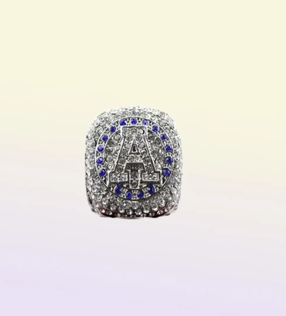 2017 Toronto Argonauts The Grey Cup Football N Ship Ring com caixa de madeira Menir Men Sport Gift Whole 4166671