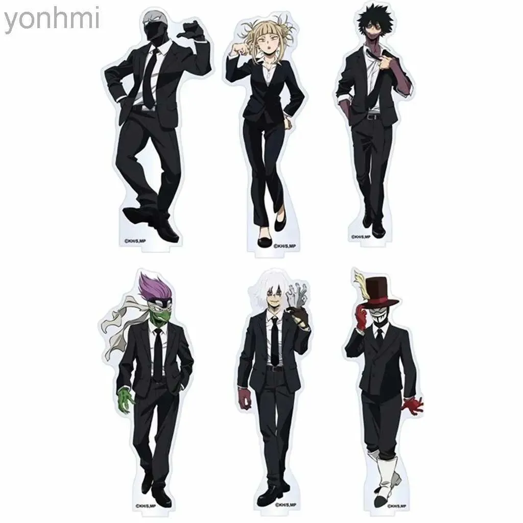 Anime manga anime tomura shigaraki himiko toga dabi figür bebek akrilik stantlar Hediye için model cosplay oyuncak 240413