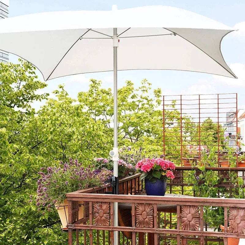 canvas patio umbrella covers 9FT Patio Umbrella Replacement Canopy Top for 8 Ribs Stripes