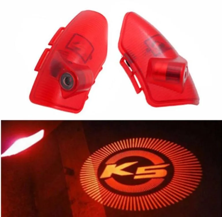 2x New Carstyling LED LED LOGO Proiettore Light Installazione originale per Kia K5 Optima 2011 2012 2013 2014 2015 Welcome Lamp4157305