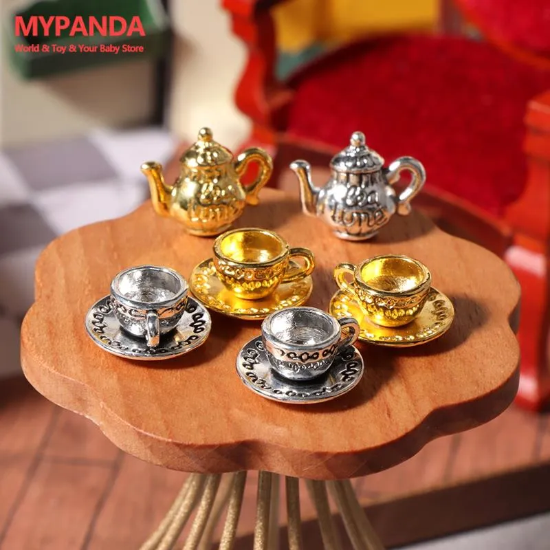 Kids metal tea set sale