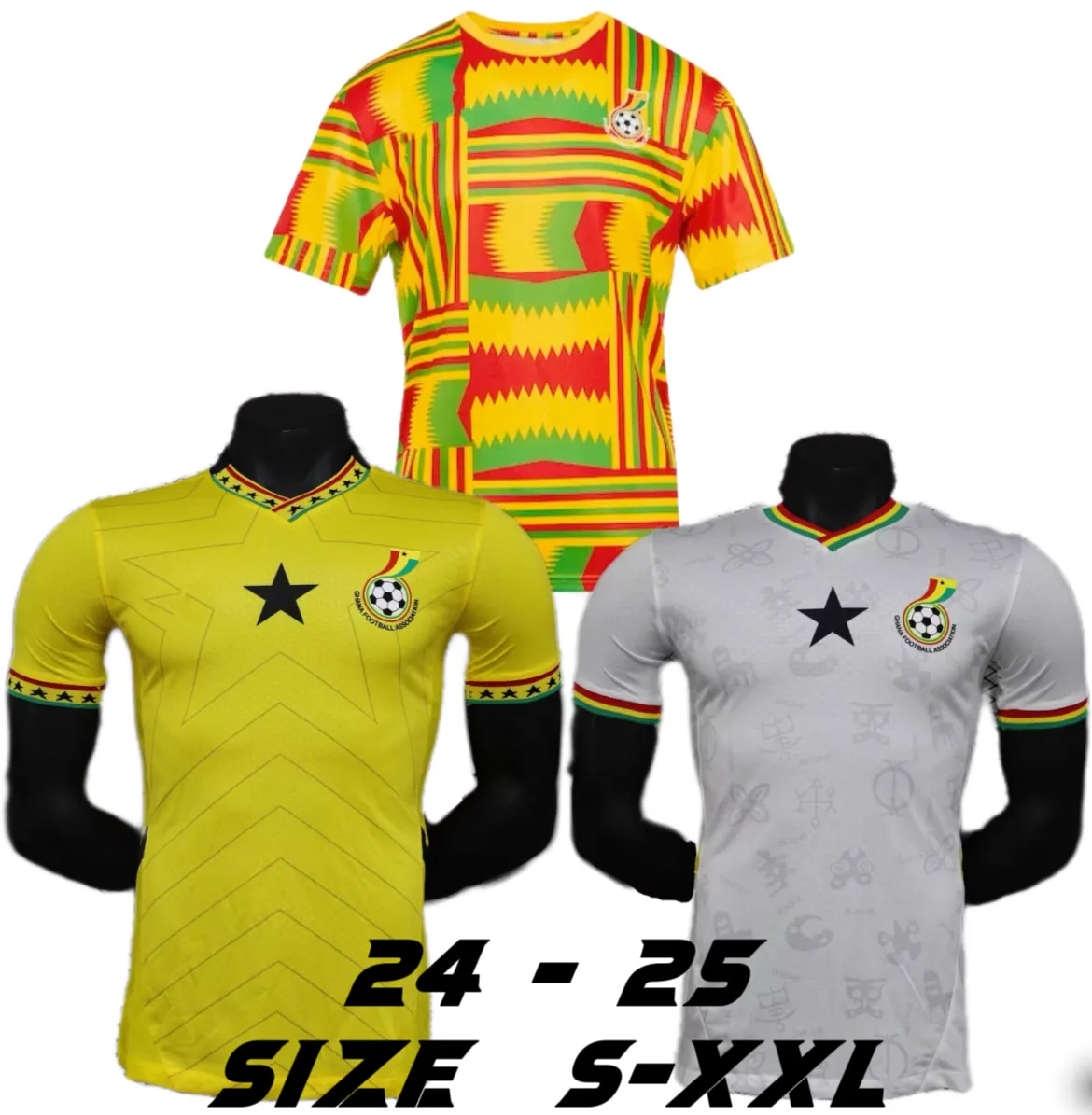 Ghana National Team Jersey -: Breathable Football Shirt, Shop Now! Best  Seller! - Main Image