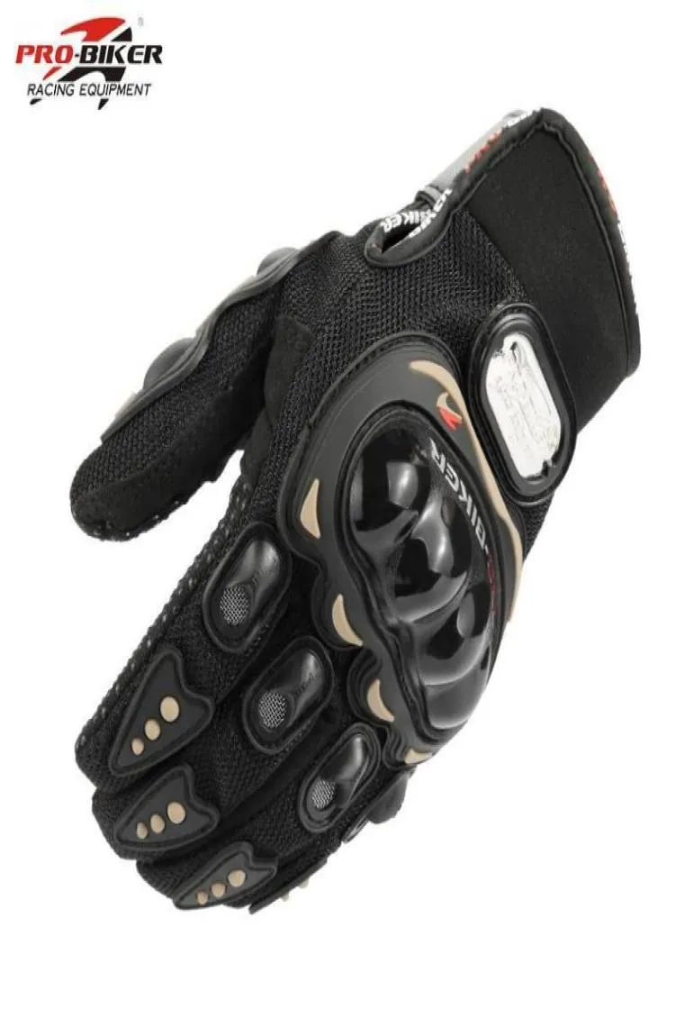 Utomhussport Pro Biker Motorcykelhandskar Full Finger Moto Motorcykel Motocross Protective Gear Guantes Racing Glove6347290