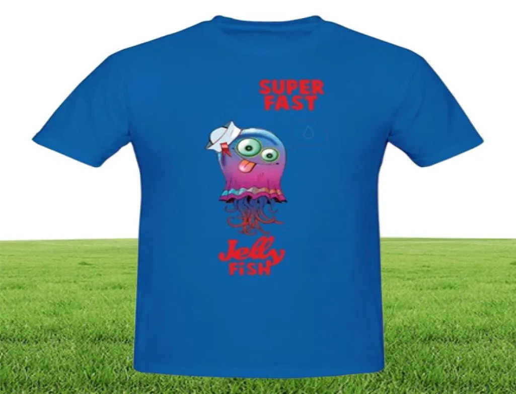 Men039s T koszule Gorillaz Shirt Superfast Jellyfish Tshirt Zagraniczona strej strejowa bawełniana krótkie rękawe druk męski Tshirt7255105