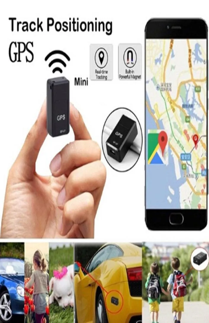 GF07 Car Tracker Mini GPS Car Tracker Locator Smart Magnetic Kids Elder Device Device Device Decorder2485579