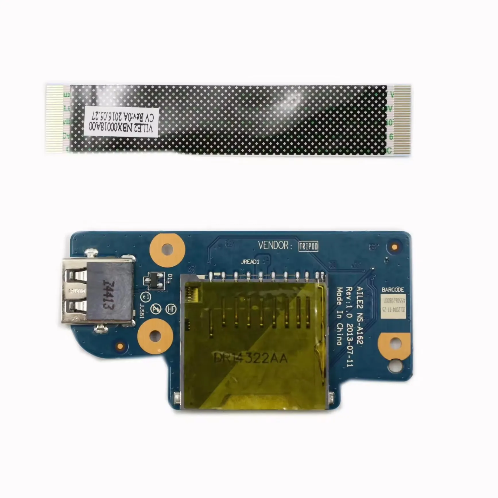 Cards Misc Internal Uso per ThinkPad E531 E540 Card Reader 04x1081