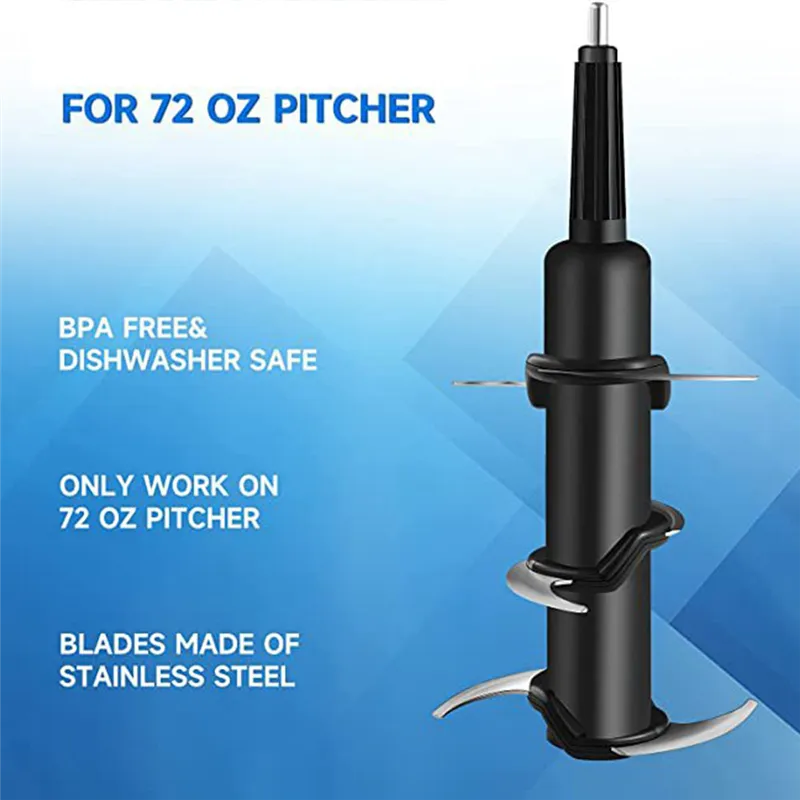 6 Fins Bottom Blade for Nutri Ninja Blender Juicer Ninja BL66OC