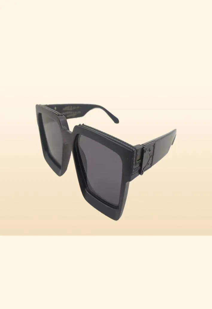 Солнцезащитные очки 2022 млн. Солнцезащитных очков для мужчин Женщины с полной рамкой Vintage 96006 11 солнцезащитные очки для Unisex Shiny Gold Продайте золото.