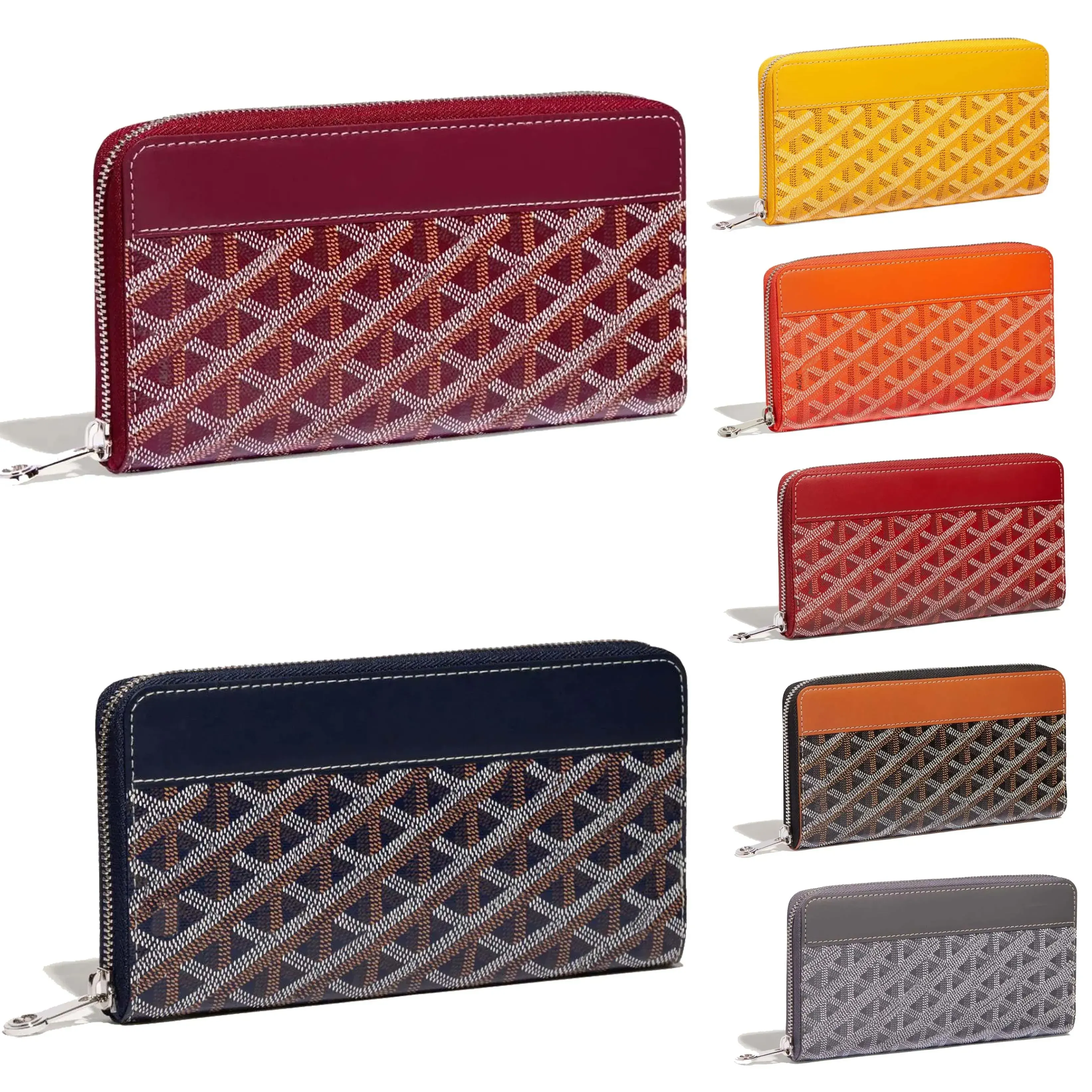 Titulares de cartões matignon man Long Designer Wallet Passport titular do titular do titular de cartão feminino Cartão de identificação do feminino Mens Red Cartetes Luxurys Coin Bolsa