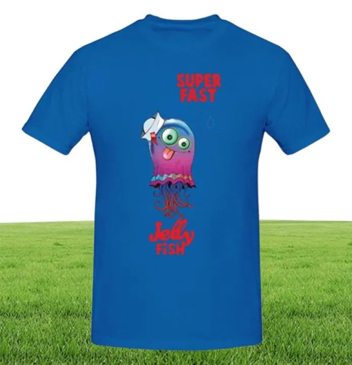 Men039s T Shirt Gorillaz Gömlek Süper hızlı denizanası Tshirt büyük boy sokak kıyafetleri tişört pamuk kısa kollu eğlenceli baskı erkek tshirt6378331