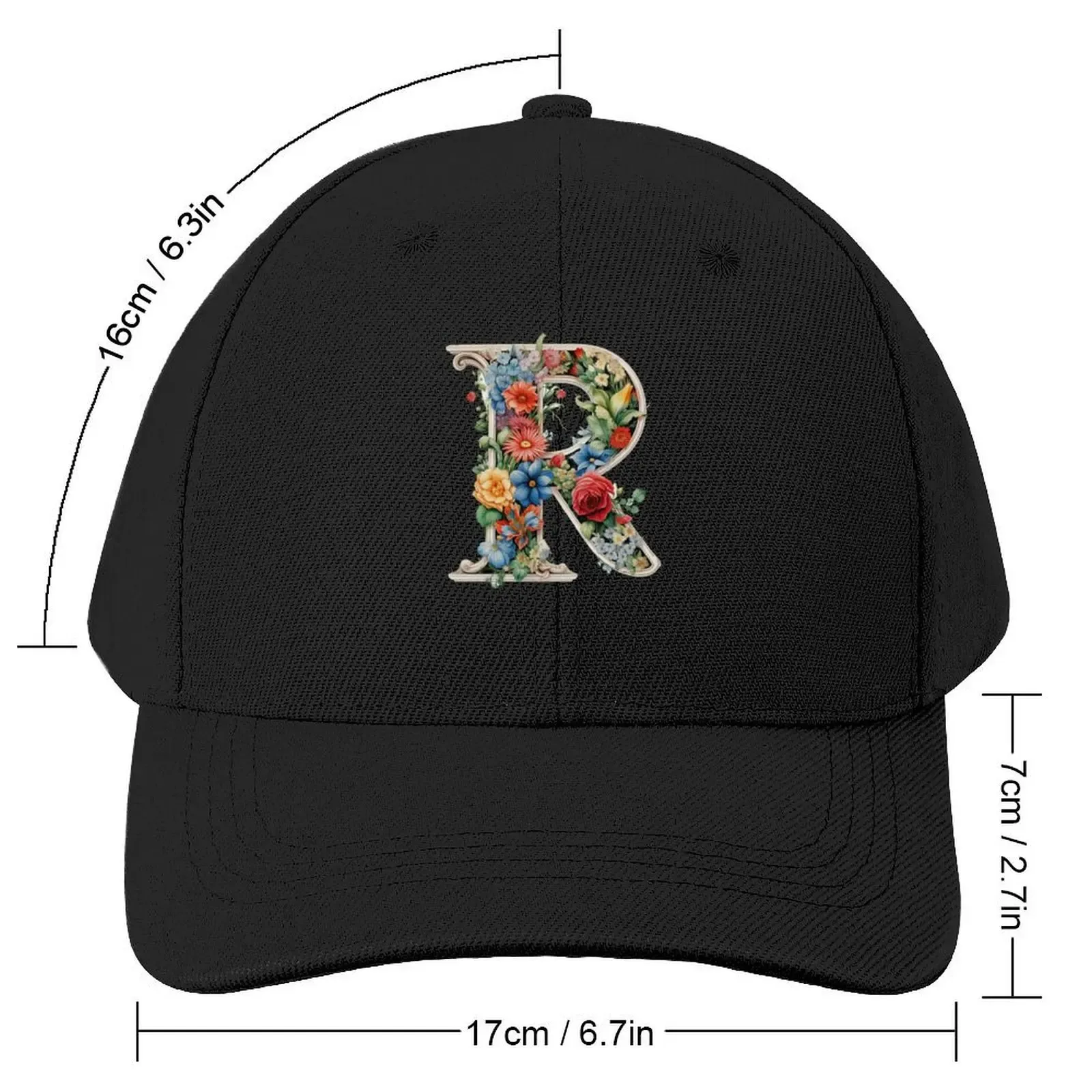 Cotton Baseball Cap Snap Closure Classic Retro Chic Streetwear Accessory Vintage Cotton Twill Cap – Sean & Alyssa main image 2