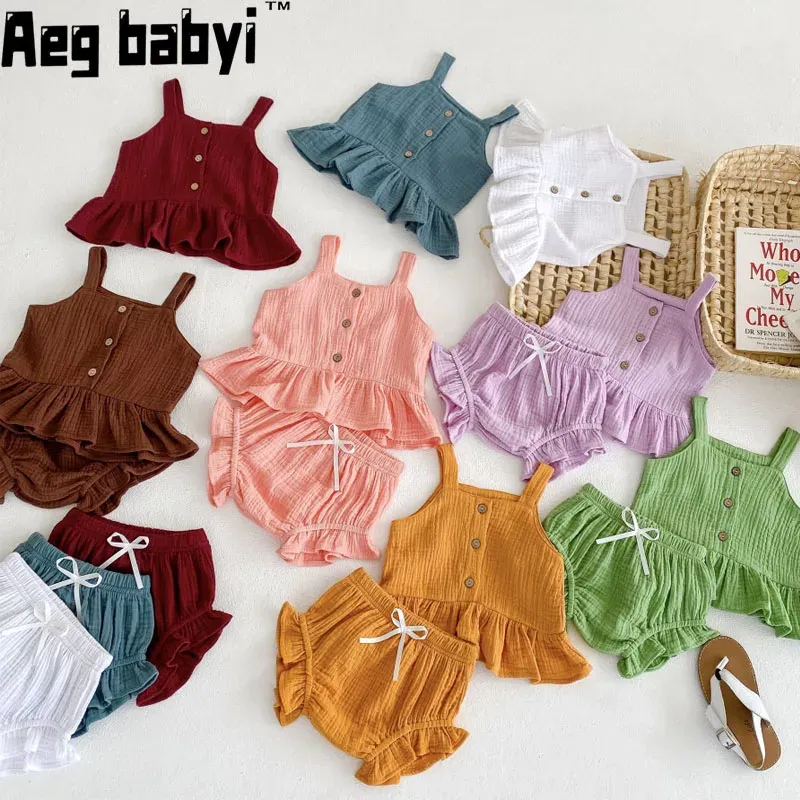 Shorts bébé fille des vêtements d'été Color Color Fashion Nou nouveau-né