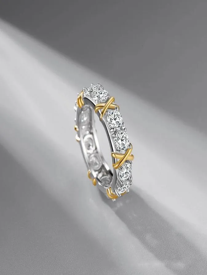 S925 Sterling Silver Micro Trend Trend زوجين خاتم خفيف الفاخرة المتخصصة الراقية الرائعة الشبكة الحمراء الهدية المجوهرات 2481908