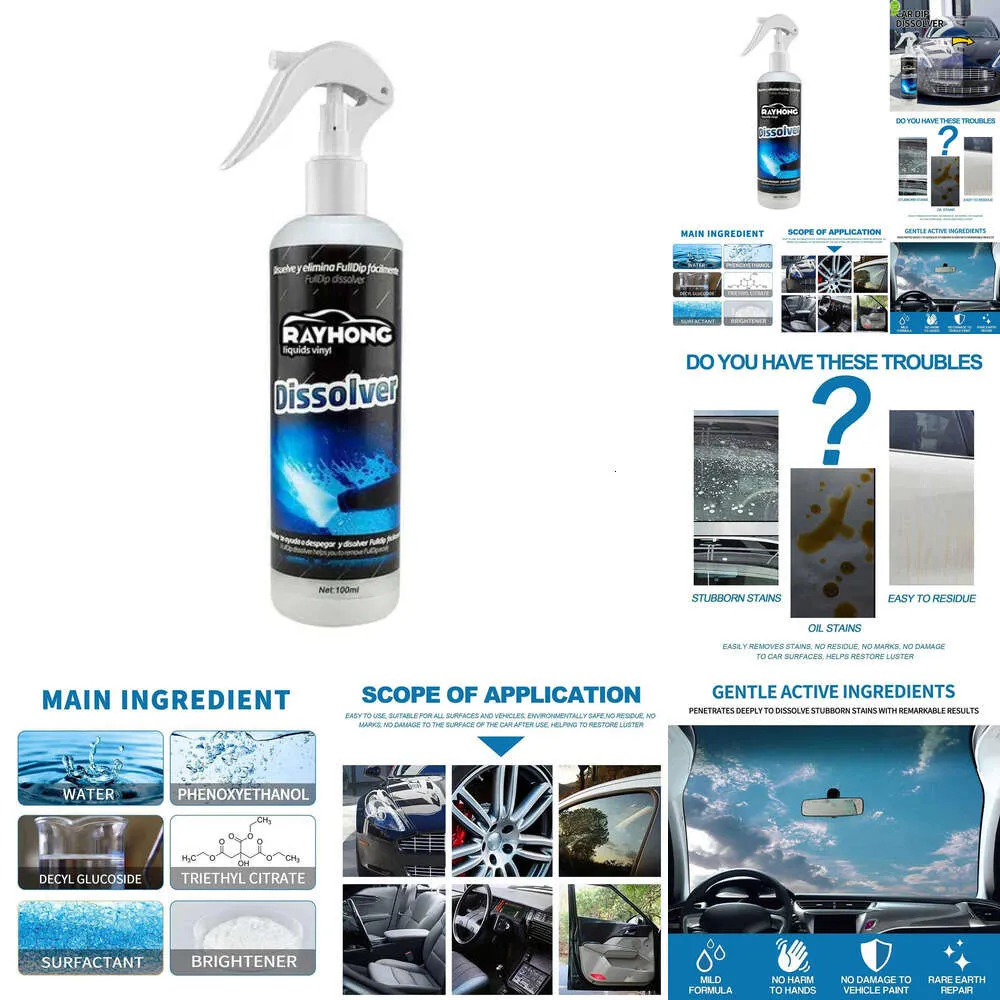 Nuovo Automotive Nano Spray Ceramic Coating Paint Paint Surface Inondazione Poluto automatico per spedizione per auto per auto