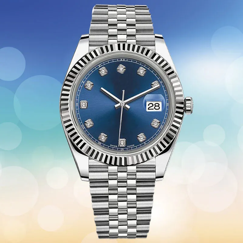 célèbres montres montres pour hommes montres en diamant 41 mm machinerie 31 mm 36 mm sapphire 904L