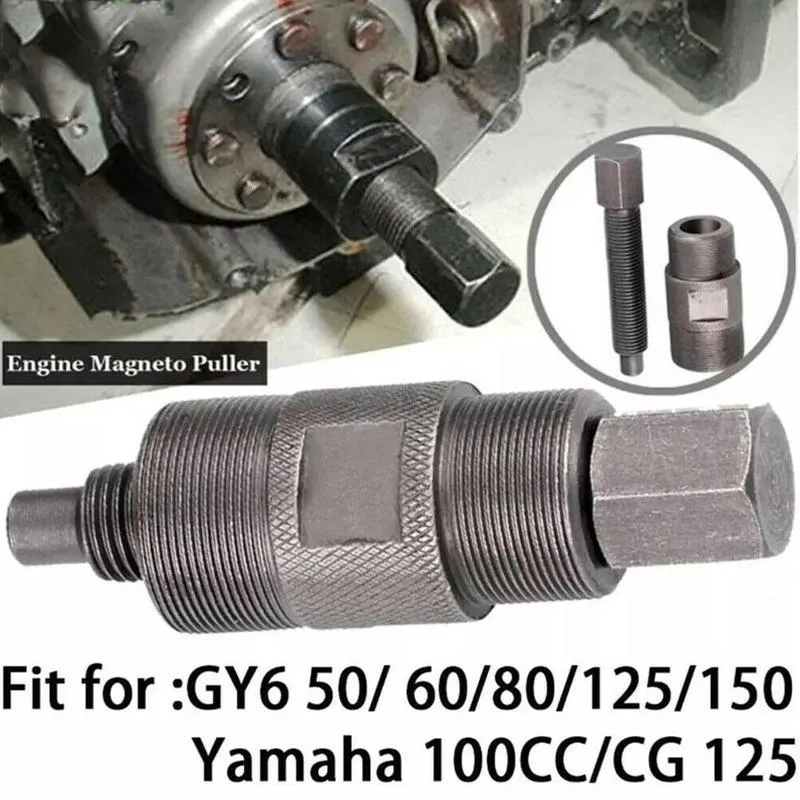 WaruiTT Magneto Flywheel Puller Tool 24mm 27mm Fits GY6 50CC 125CC 150CC For Kawasaki Yamaha Suzuki KTM Scooter Moped ATV Dirt Bike (1PCS