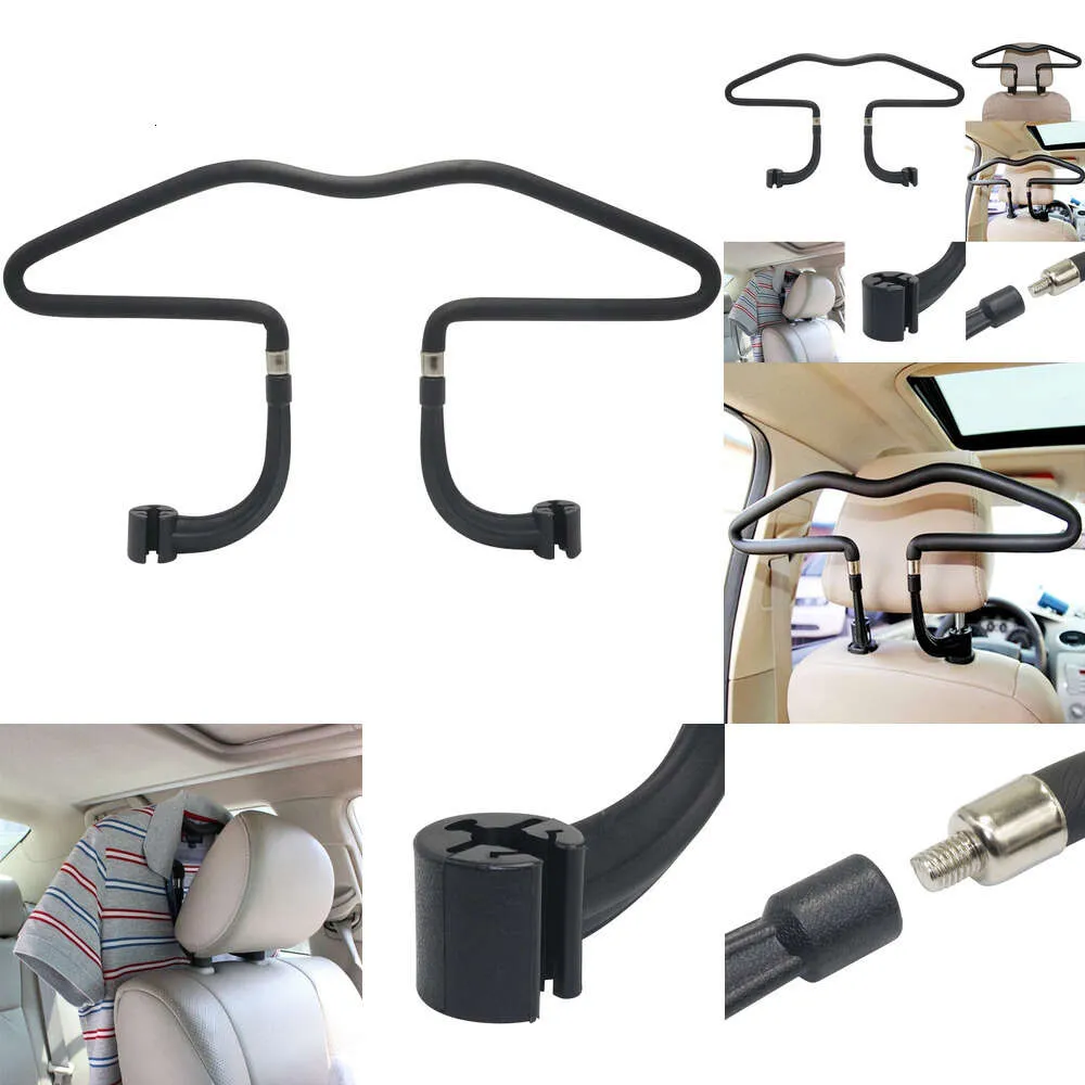 New 1PC 450*250mm Universal Soft Car Hangers Back Seat Headrest Coat Clothes Hanger Jackets Suits Holder Rack Auto Supplies