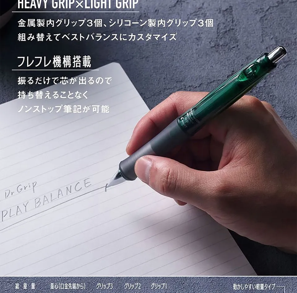 Tombow Mechanical Pencils 0.5mm, Navy & Gray With