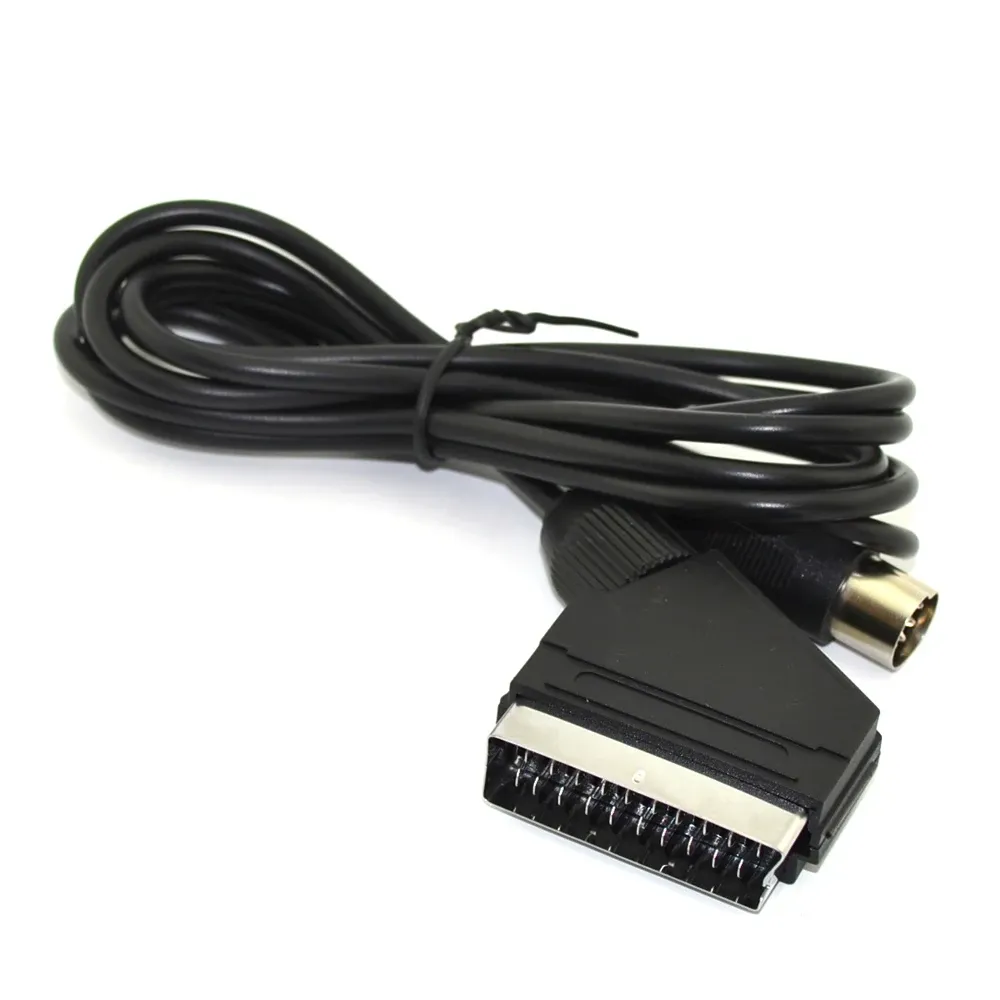 Cabos 10pcs Pal VPIN EU SCART AV CABO PARA SEGA MEGA DRIZA 1 PARA GENESIS 1