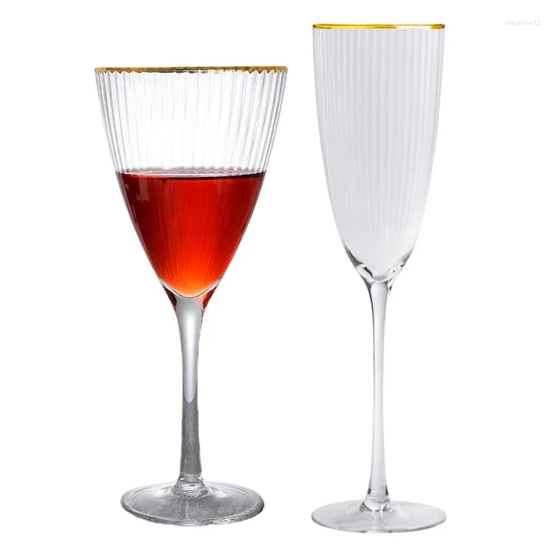 SCHEDE DI VINO 350-450 ml Modello verticale creativo GILT GILT GOTCHET CAPGNE ROSSO CAPGNE CAPGNA SURIZIONE FASSILE BAVER