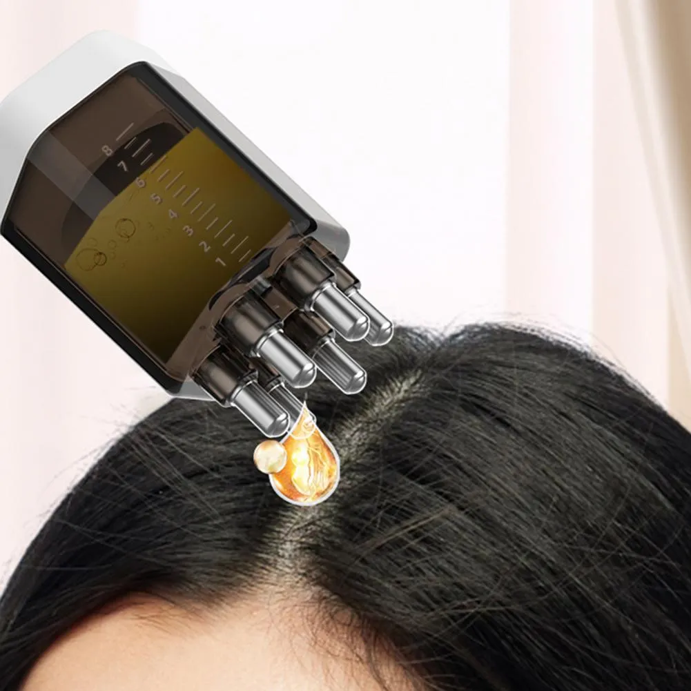 2024 Scalp Massager Comb with Essential Oil Applicator | Hair Growth ...