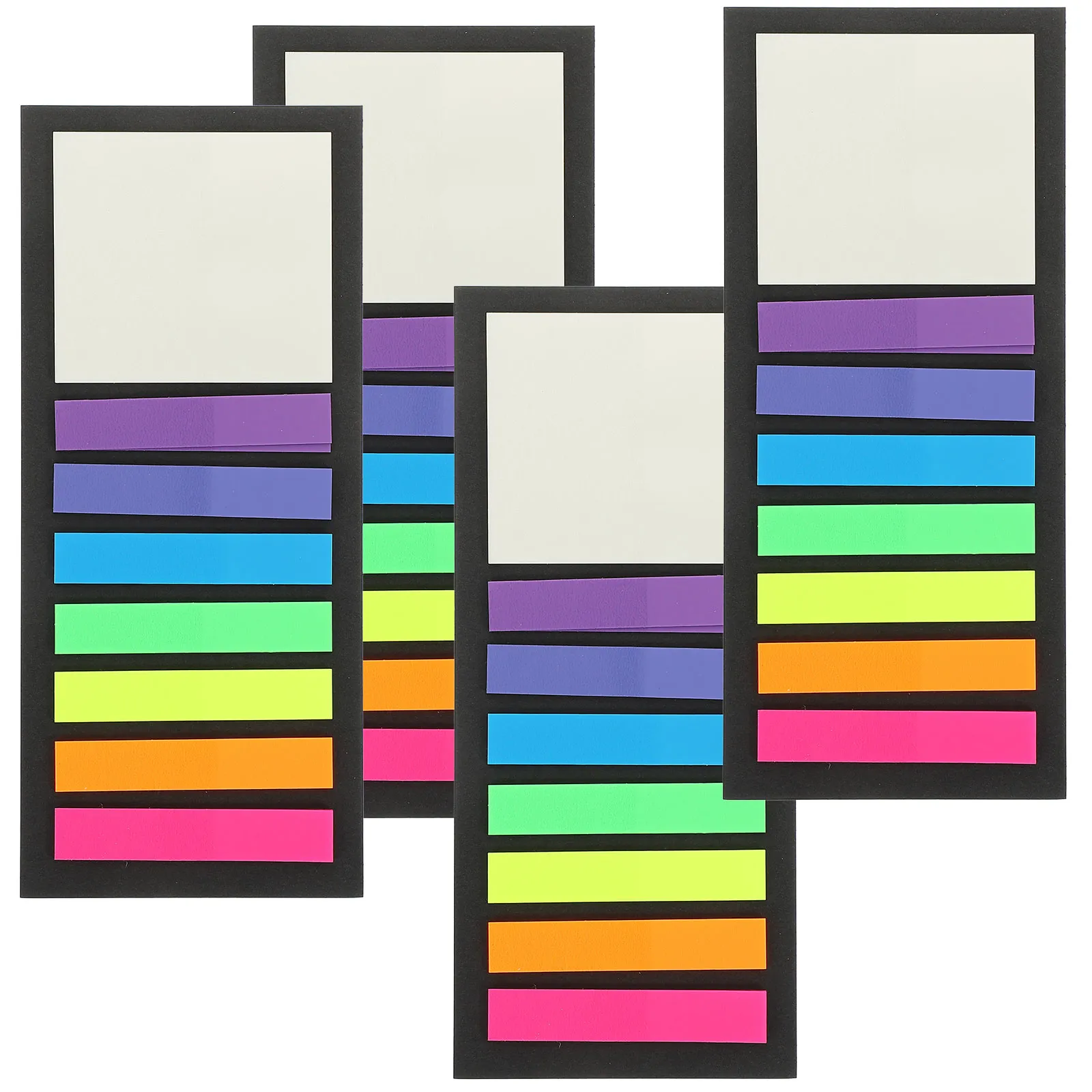 1820 Pieces Transparent Sticky Page Markers - Neon Highlighter Tabs For Books, Office & Study - View #3