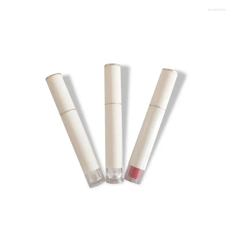 Opslagflessen plastic lege buis 3 ml ronde transparante lipgloss fles dispenser glazuur concealer