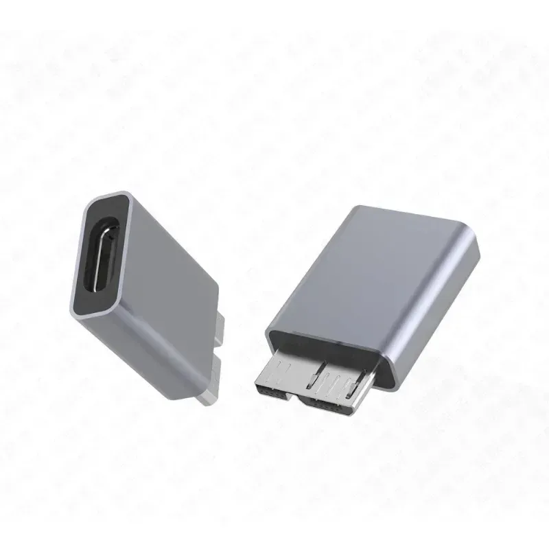 2024 USB C à Micro B Adaptateur USB3.0 Type C Femelle à Micro B Male Fast Charge USB Micro 3.0 à type C Super Speed pour le disque dur, voici 3
