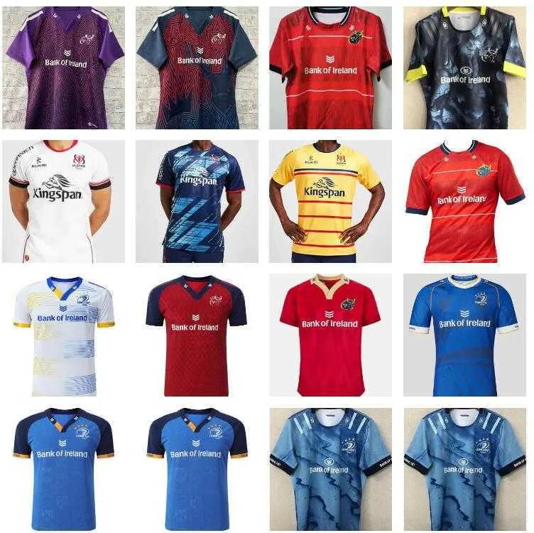 2023 2024 Munster City Rugby Jersey Leinster League League National Team Home Court Away Game 22 23 24 Shirt Polo Germanys T-shirt Irlanda Blue Top Top Thirts S-5XL