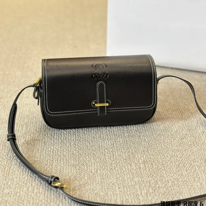 7a hochwertige Kuhläden Messenger -Taschen Klassische Frauen oder Männer Taschen Designer Crossbody Bod