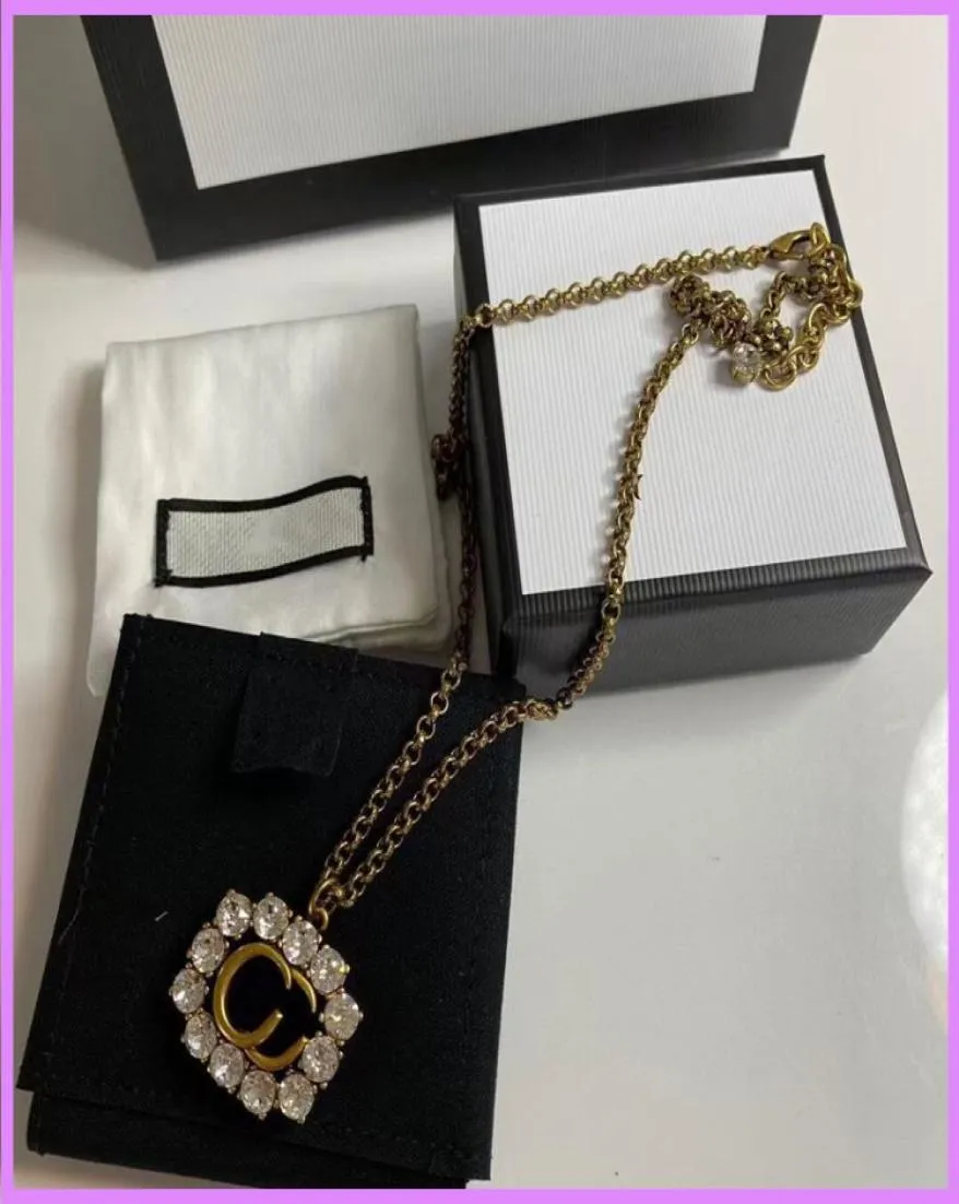Новые женские модные колье браслета ретро буквы Daimonds Ожерелья женские браслеты дизайнерские ювелирные украшения для партийных подарков 1554234