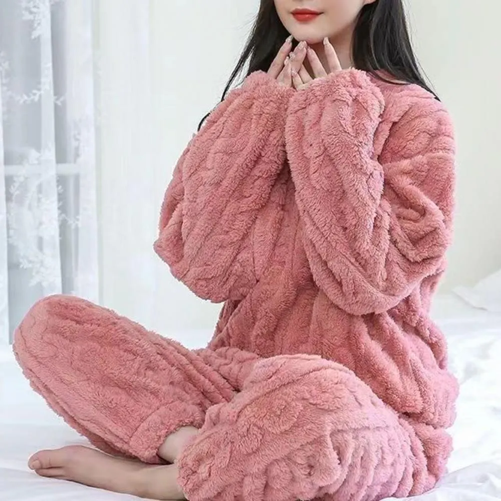 Cozy fluffy pajamas sale