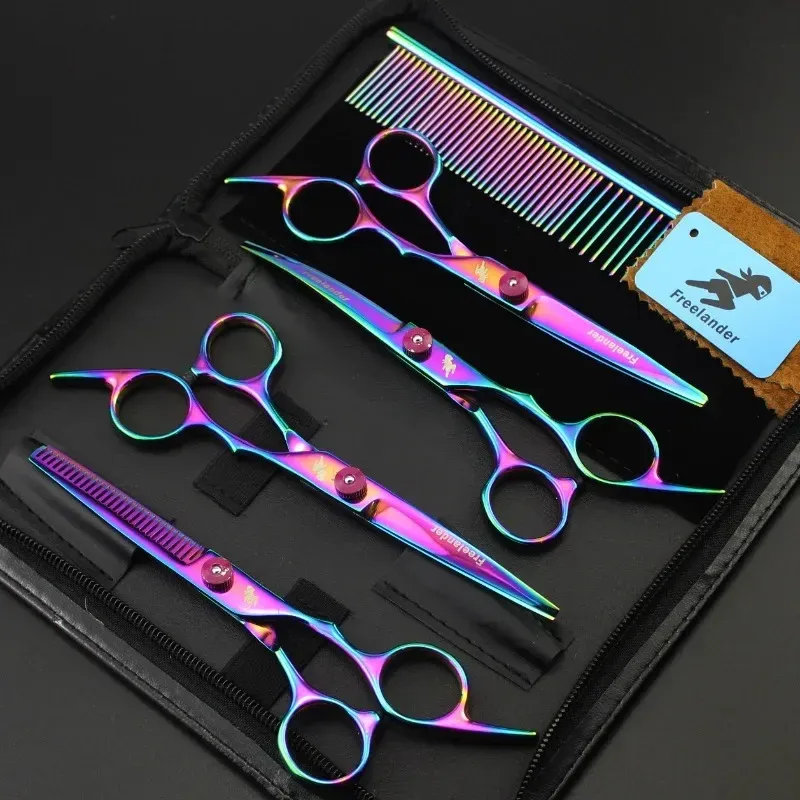 2024 6 Inch Hair Scissors Hair Thinning Cutting Clipper Barber Scissor Hair Shears Professional Barber Shop Hairdressing Scissors For Hair