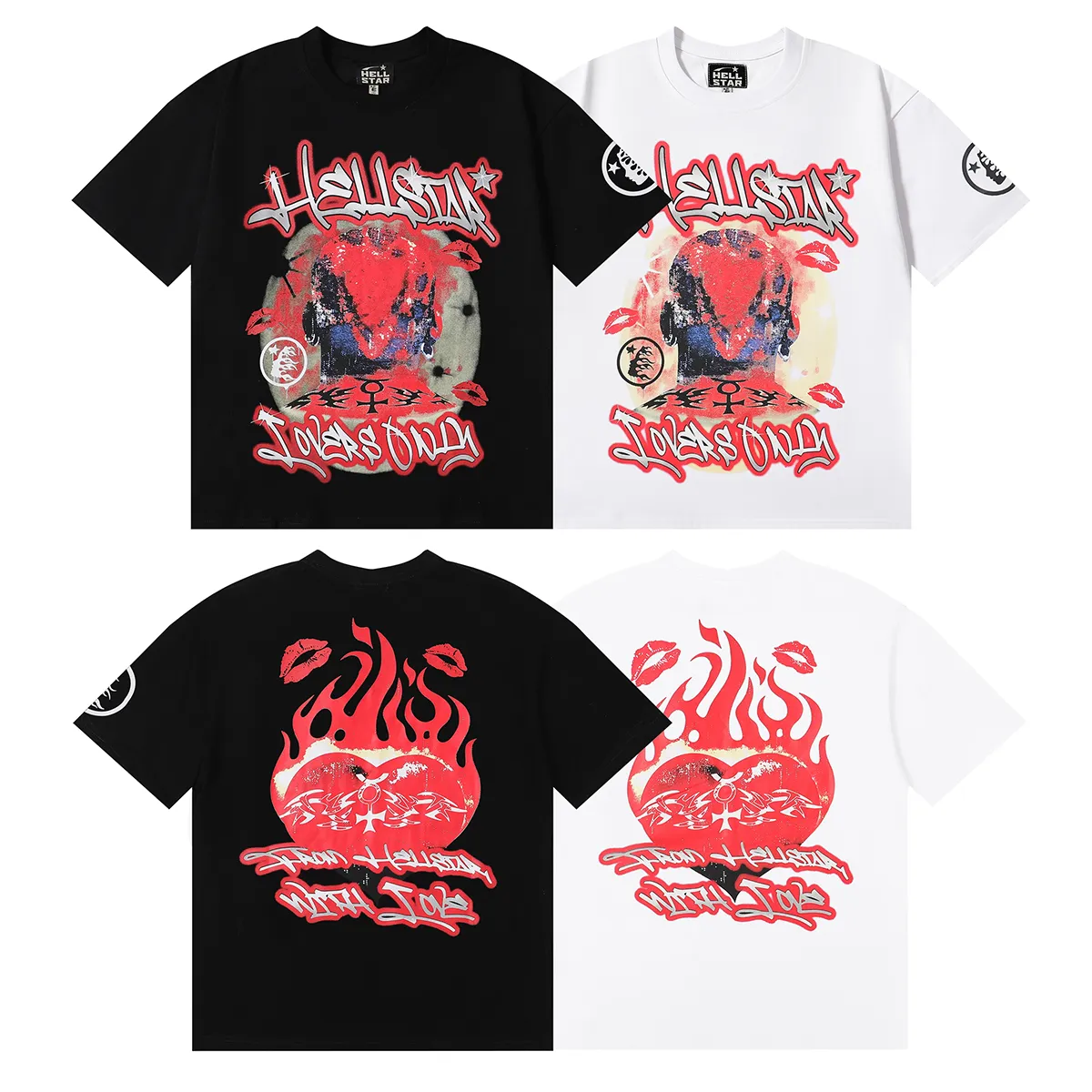 Trapstar New Balanace Shirts Hellstar Designer T-shirt Anime Play Haikyuu # 04