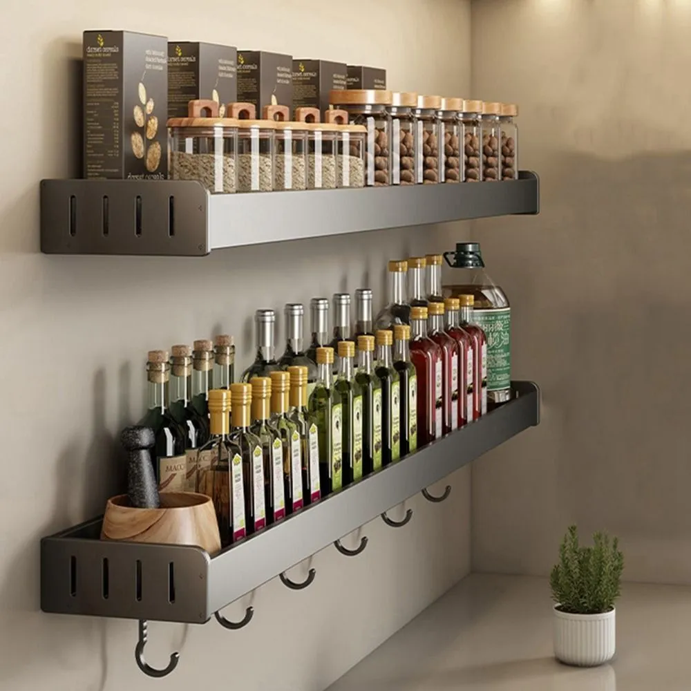 Large Spice Rack Large Spice Storage Spice Rack Wall Mount, Pack