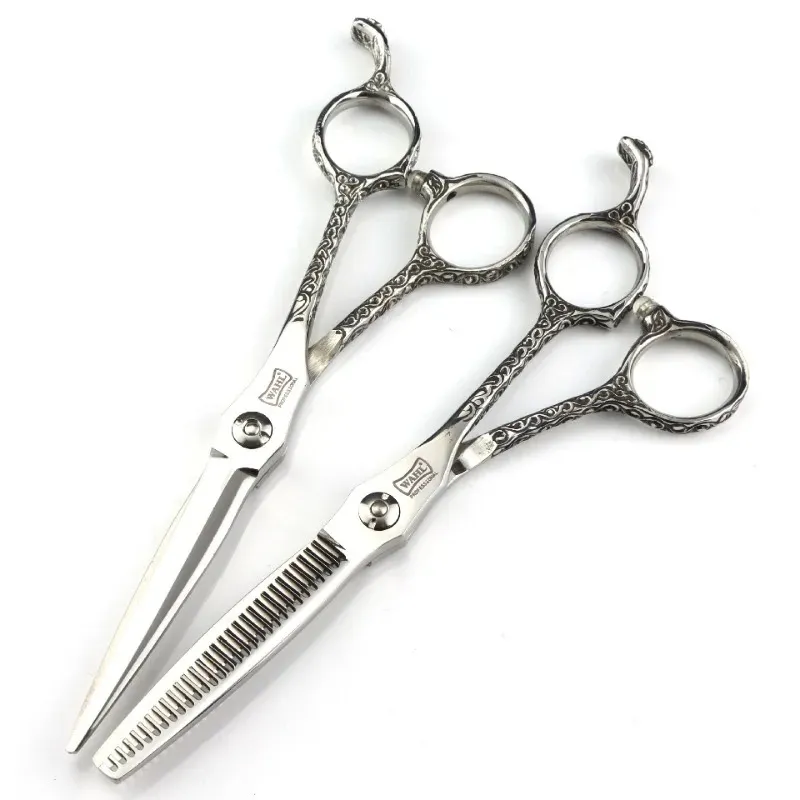 2024 Professional Japan 440c Bearing hair scissors cutting barber haircut thinning shears hairdresser scissors For Professional Japan 440c