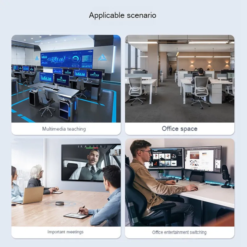 KVM Switch 8K Ultra Clear 2 In 1 Out   4K120Hz HDMI... 