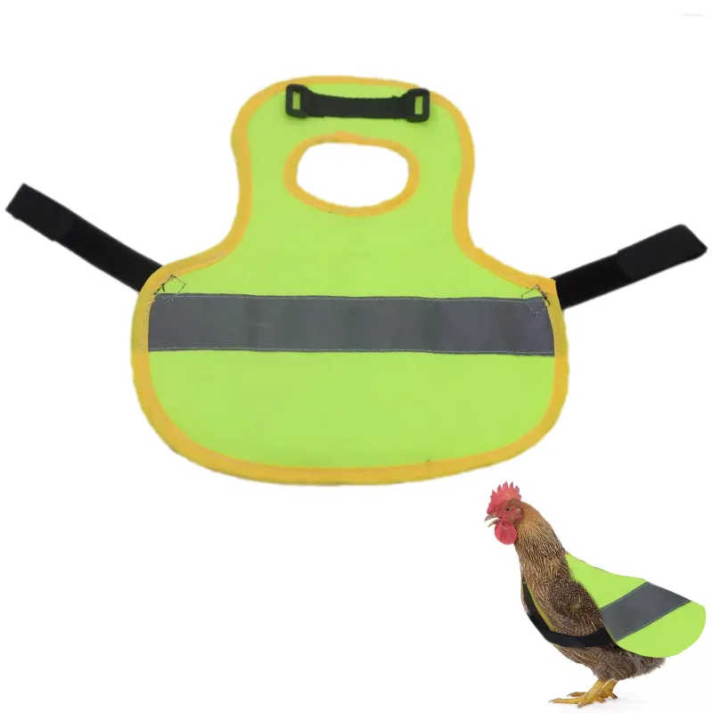 Cat Carriers Chicken Vest Protection Adjustable Hen Saddle Apron Reflective Clothes Duck Feather