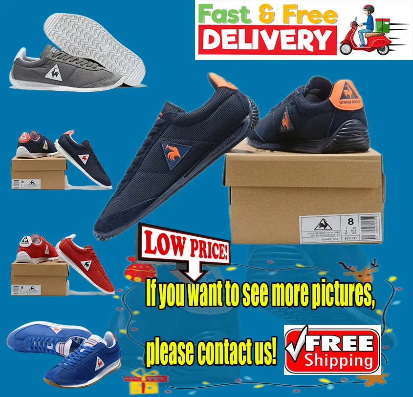 Новый дизайнер Le French Rooster Men's Shoes Winter Sports Casual Shoes Мужские дышащие туфли с петухами женщины