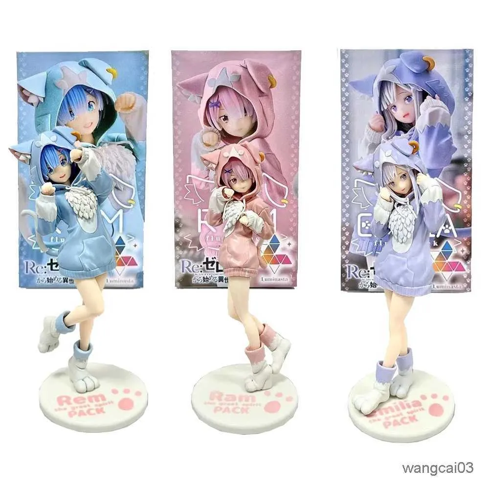 Action Toy Figures Twin Sisters Anime Maid Characters PVC Model Dolls Pink  \u0026 Blue Hair Collectible Box Packed From Wangcai03, $23.69 | DHgate.Com, image size:1000x1000