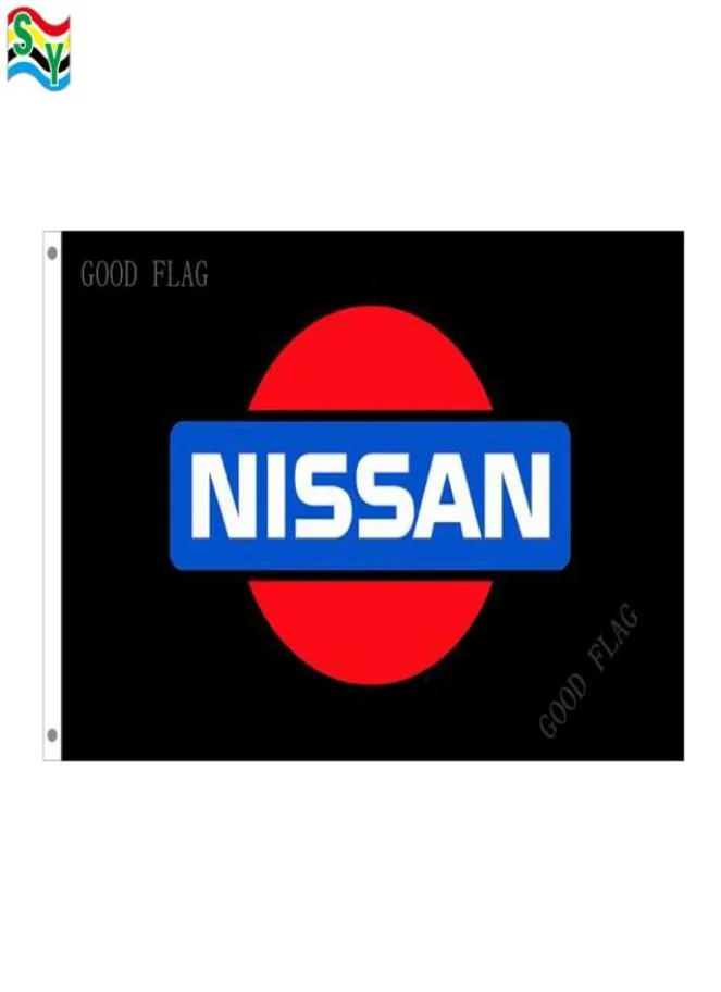 Nissan Flags Banner Taille 3x5ft 90150cm avec Metal Grommetoutdoor Flag7121474