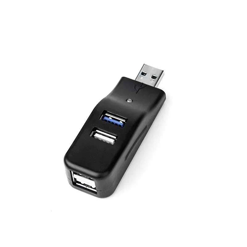 Hub USB 30 20 Adapter Idealny do notebooków z szybkim USB 30 Hub Zewnętrzny 4-portowy przedłużenie USB