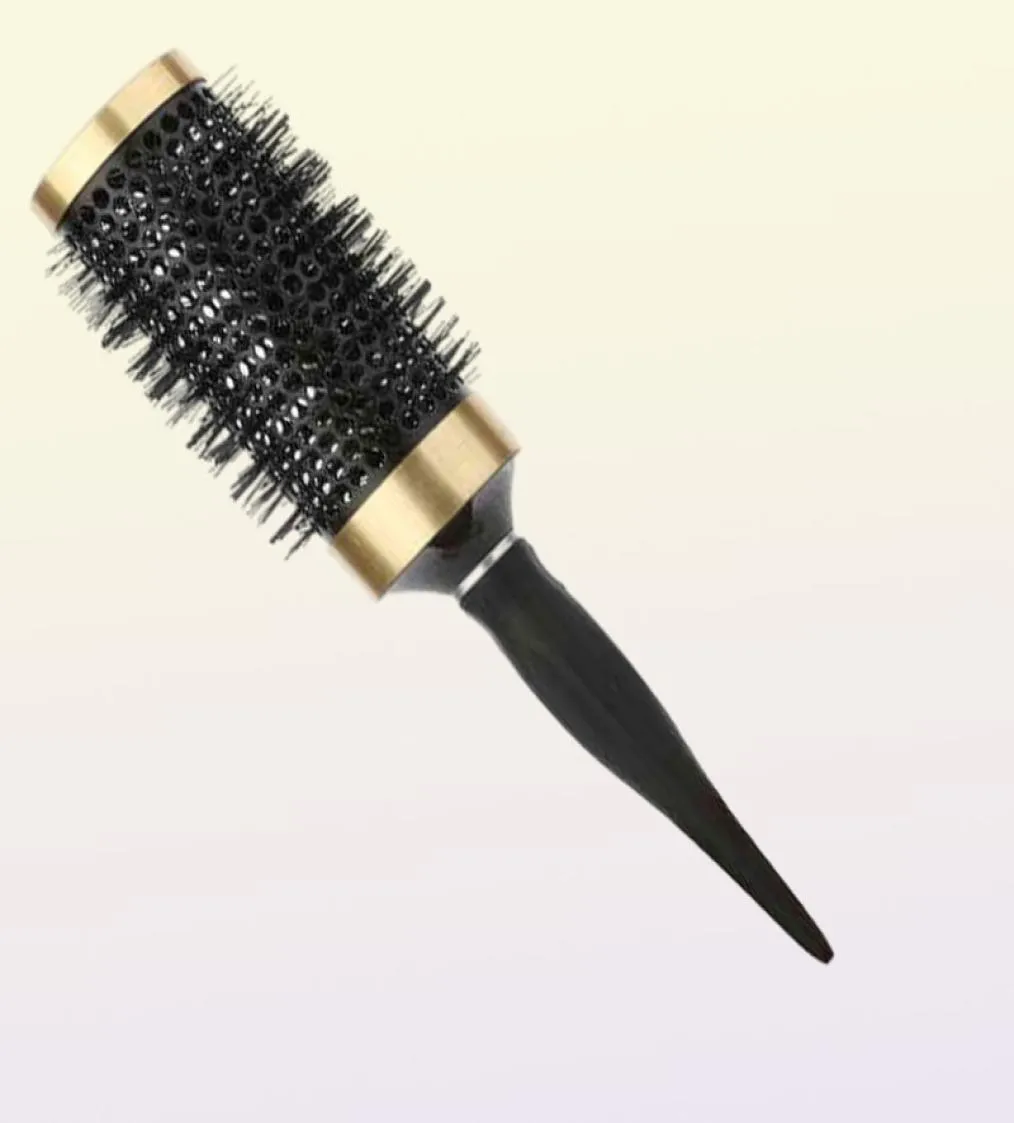 Professional 8 Size Hair Dressing Brushes Heat Resistant Ceramic Iron Round Comb Hair Styling Tool Hair Brush 30 L2208052144204